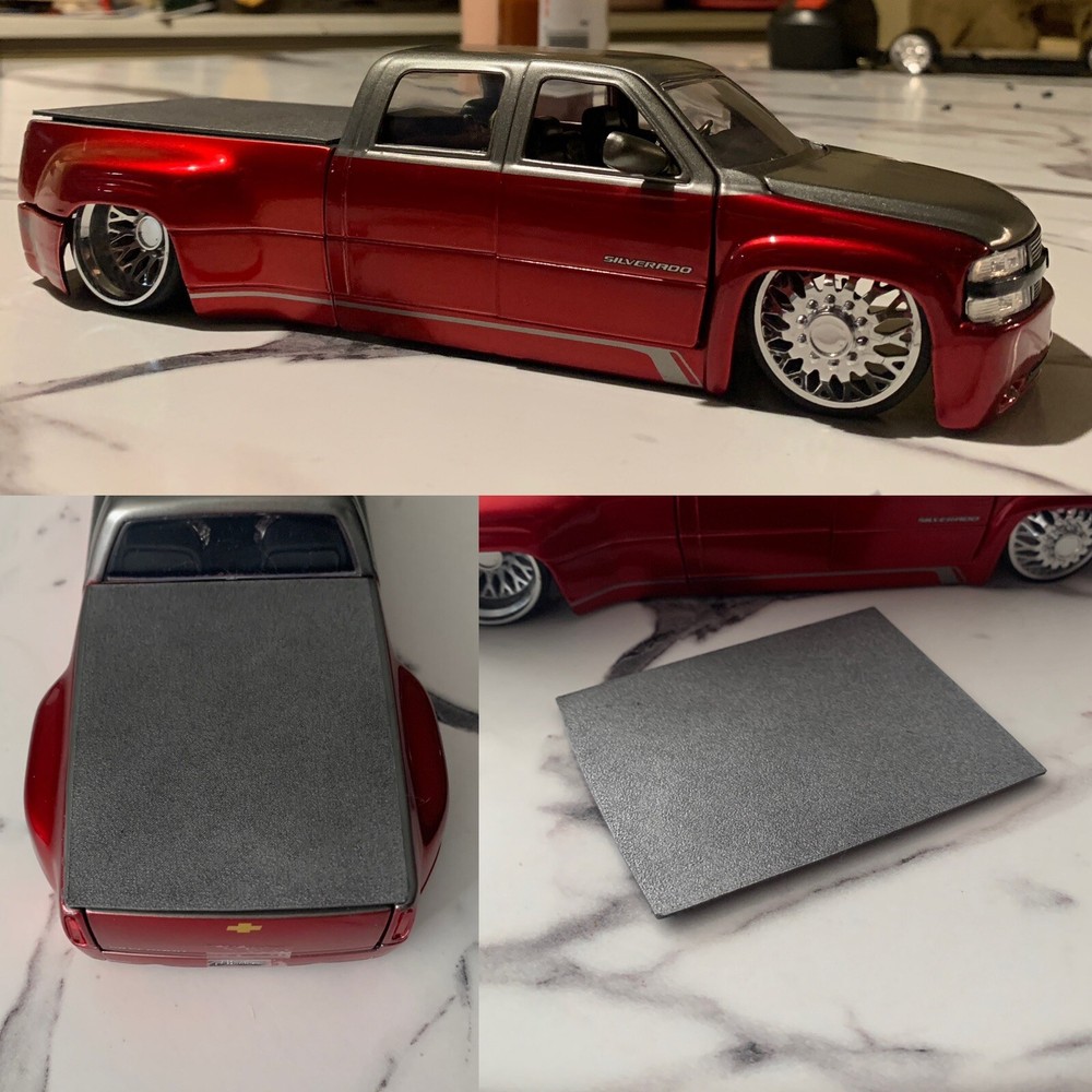 1:24 1999 Jada Chevy Dually bed cover. Truck Not Included