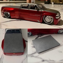 1:24 1999 Jada Chevy Dually bed cover. Truck Not Included