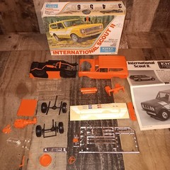 Vintage ERTL 1976 International Scout II No. 8021 Please Read 1/25th Scale