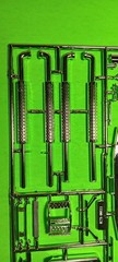Chrome Sprue Grill Peterbilt 359 Cross Country Hauler 1/25 AMT Mirrors Exhaust