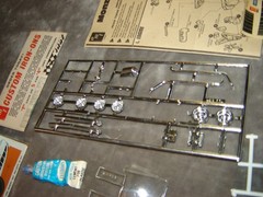 AMT T469 Model kit Monza 2+2 Box Opened 1976 Kit Ex Started Condition Original