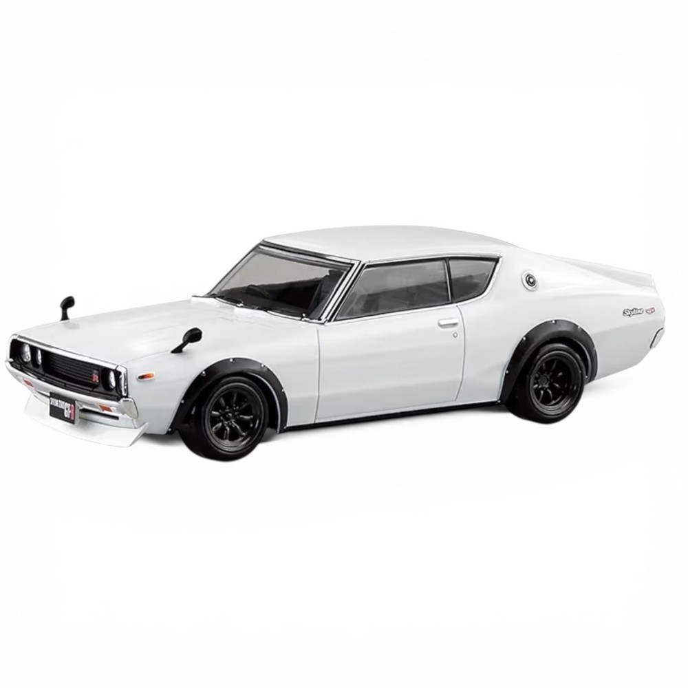 Aoshima 1/32 Snap Painted Kit Nissan Skyline GT-R Custom white 9717