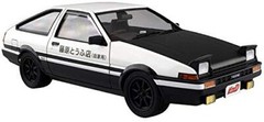 Aoshima Initial D No.1 Takumi Fujiwara AE86 Trueno Project D 1/24 Plastic Model