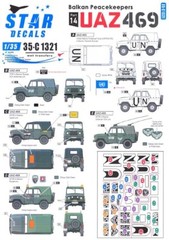 Star Decals 1/35 Russian UAZ 469 All Terrain Vehicle
