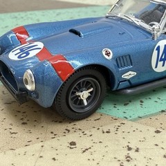 Vintage 1:43 Bang Diecast Model AC Cobra Targa Florio 64 Metallic Blue 146 Nobox