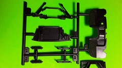 1967 Ford Mustang GT 350 1/25 AMT Caroll Shelby Frame Chassis Axle Rear End