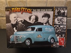 AMT, The Three Stooges 1940 Ford Sedan Delivery, No Decals.