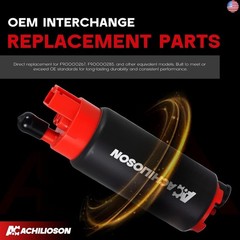 340 LPH High-Flow & High-Pressure Electric Fuel Pump Compatible with GSS341
