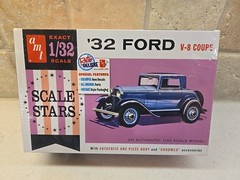 AMT Scale Stars ’32 Ford V-8 Coupe 1/32 scale !!Factory Sealed!!