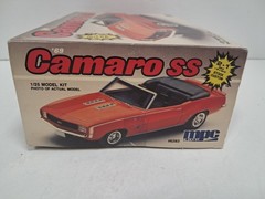 1/25 MPC ERTL 1969 Chevrolet Camaro SS 2 in 1 – Model Kit – #6283 – New – 1988