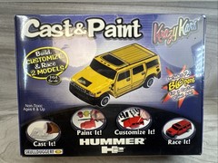 Skullduggery Krazy Kars Cast & Paint Hummer H2 1/64 Scale 2 Model Kits in One
