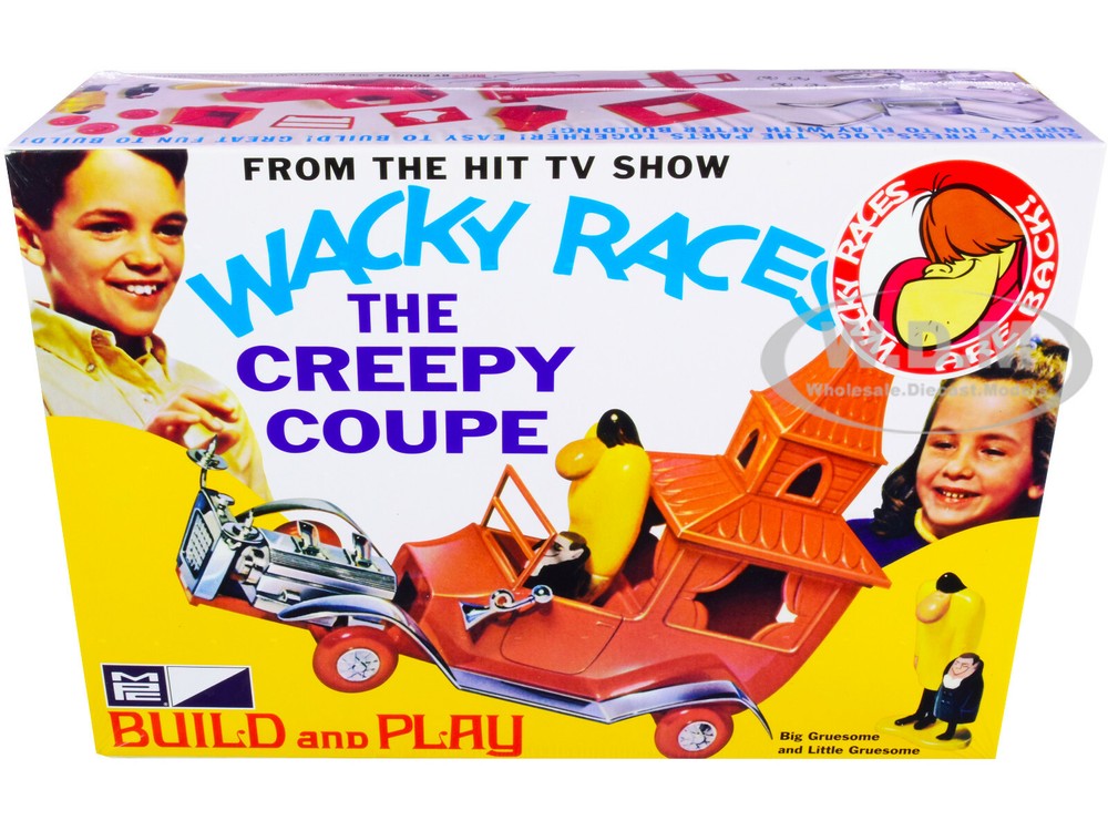 SKILL 2 SNAP MODEL KIT THE CREEPY COUPE “WACKY RACES” TV SERIES 1/25 MPC MPC936