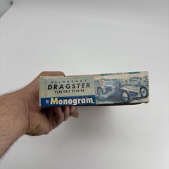 1959 MONGRAM SLINGSHOT DRAGSTER (ORIGINAL NOT REISSUE) W INSTRUCTIONS, PC49-98