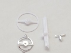48 Ford Coupe STEERING WHEEL /COLUMN from Revell 1:25 Model Kit 48