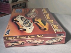 Vintage 1/25 MPC ERTL INDY PACE CAR SET CORVETTE CAMARO FIREBIRD NOS SEALED 1987