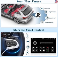 Single Din Car Radio Flip Out Touch Screen, 7 inch Touchscreen Car Radio with