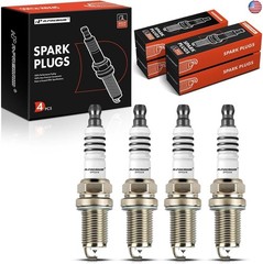 A-Premium Iridium Platinum Spark Plugs L4 1.4L Compatible with Jeep Renegade