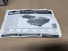 1/25 REVELL HOT ROD RUSS DAVIS FORD THUNDERBOLT Drag Race Car 1964 LOOK