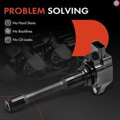 A-Premium Engine Ignition Coil Packs Compatible with Nissan Altima Rogue Sentra