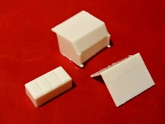 AMT White Western Star Battery Box 1/25