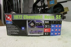 AMT ERTL ’72 Chevrolet Nova SS 1:25 Model Kit 31547 The Old Pro OPEN BOX