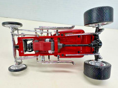Testors Ford Model T Bucket Metal Body 1:24 Model Ultra Detail Pro Built Kit