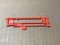 1/25 scale model car kits parts Camaro Z/28 Funny Car Body Support Rods No Box
