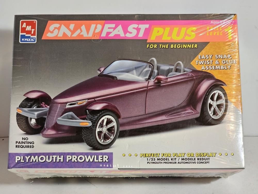Vintage Model Kit #8284 – AMT / Ertl Plymouth Prowler SnapFast Plus