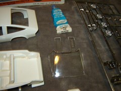 AMT T469 Model kit Monza 2+2 Box Opened 1976 Kit Ex Started Condition Original