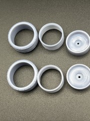 1/24 Scale Smoothie Resin Printed Wheel Set For Scale Modeling