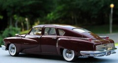 Tucker Built Vintage Classic Dream Concept 1:24 Promo Car Carousel RED Model