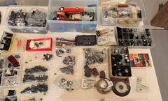 Diecast Model Car Repair Accessories: Decals, Axles, Car Kits, Tires, Wheels.