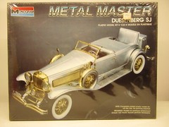 Monogram #2314, Metal Master Duesenberg SJ, 1/24 Scale, Factory Sealed, NOS