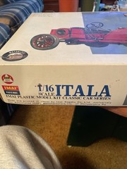 Imai 1/16 1905 Fiat Italia motorized model kit 1-782-895 Sealed