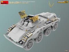 MiniArt 1/35 German Sd.Kfz. 234/1 Early Model Interior Kit #35410