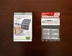 1/35 Tamiya German Tank Panther Ausf. D Kit 35345 w/ 198 links Tracks & Grille
