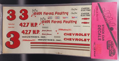 JNJ | No. 89-159 | 1:25 #3 Holly Farms Poultry Chevy Decals