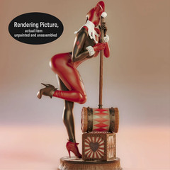 Harley Quinn Joker Unpainted DIY Model Kit 1:6 scale 3D Printed Statue Figure