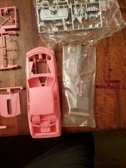 Hot Rod Matt and Debbie Hay’s Pro Street Thunderbird 1:25 Kit 7440 New Open Box