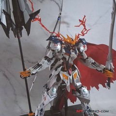 [PRICE REDUCED] PG Barbatos Custom Painted Gunpla Urethane High Gloss Metallic