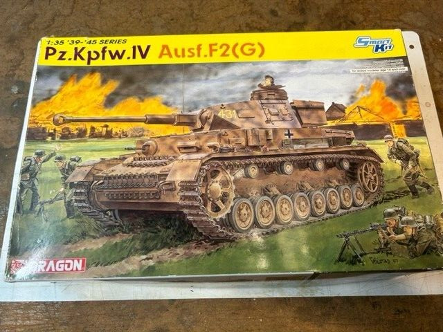Dragon Panzer IV ausf.F2(G)…w/Star Decals…1/35…Kit 6360