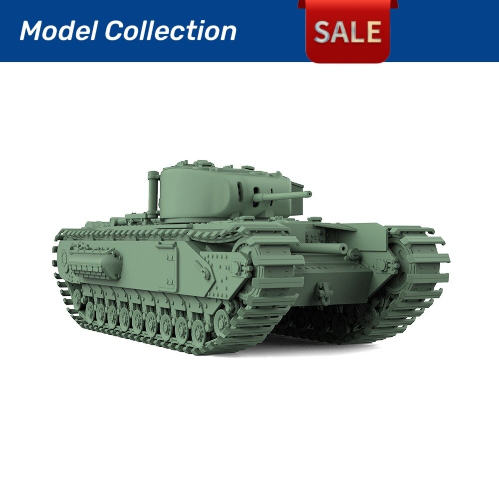 SSMODEL 1/350 1/700 British A22 Infantry MKIV Churchill I Tanks
