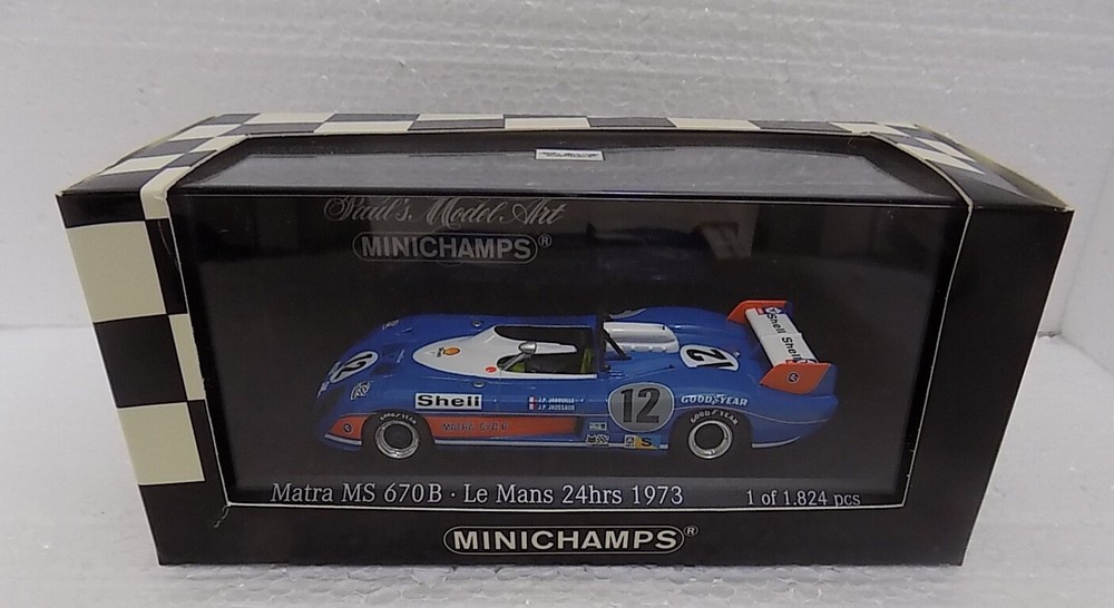 Minichamps Matra MS 670B – 3rd Le Mans 1973 Jabouille/Jaussand