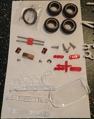 AMT 1963 Chevrolet Impala CV Lighted model kit unbuilt screw bottom 60s issue