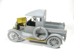 Photo-etched detailing set for Ford Model T 1917 Utility by ICM 35664, 1:35