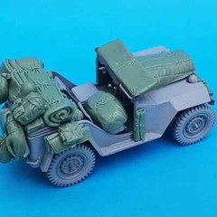 1/35 Resin Assembly Model Kit Russian Field Car Gaz 67B Accessories Set Model