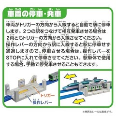 Takara Tomy Plarail J-25 Auto Station Electric Train Toy Set For Ages 3+ Plus