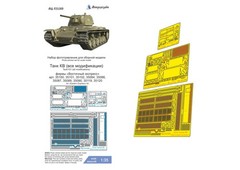 1/35 Microdesign Photo-Etch Set for Eastern Express 35089 Kliment Voroshilov tan