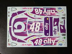 2023 Alex Bowman #48 Ally Chevy Camaro 1:24 Decal – Salvino’s Waterslide Decals