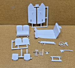 1940 FORD Standard Coupe INTERIOR 1/25 Scale Monogram NEW Model PARTS